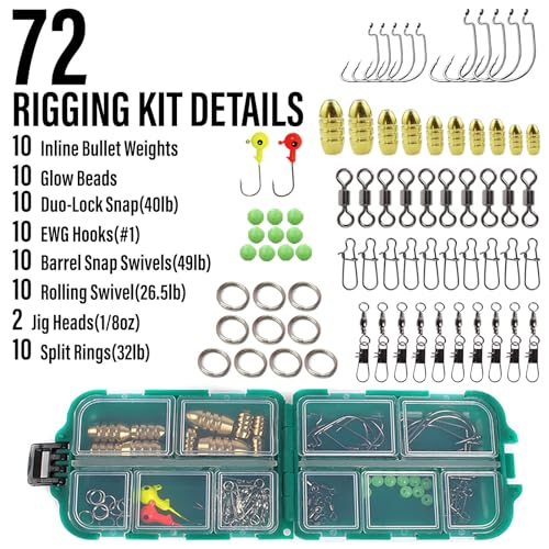Dr.Fish Fishing Rod and Reel Combos 125-Pieces Telescopic Spinning Pole Reel Gear Equipment Set with Tackle Bag for Adult Collapsible Travel Complete Fishing Set Men Starter Freshwater Saltwater - color: 6ft Rod, 3000 Reel, Camo Bag+Full Kit