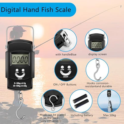 WinnerWhy 484 Pcs Fishing Tools Accessories Kit Include Fish Backpack Fish Hook Lures Hook Remover Lip Gripper for Men Women Fishing Gifts (Brown) - color: Brown