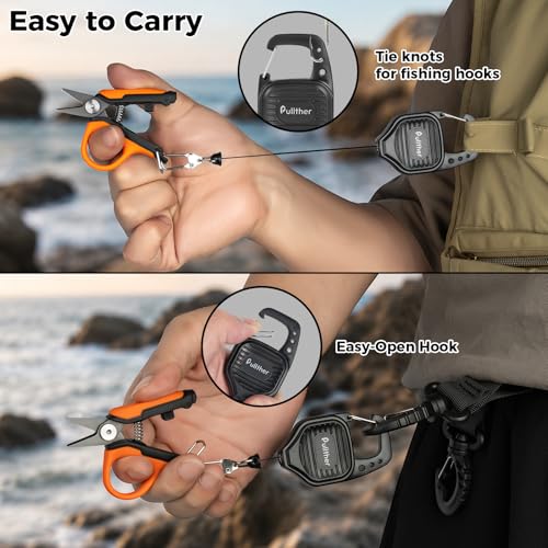 Fishing Line Cutter,Mini Fishing Scissors for Braided Line - style: Fishing Line Cutter