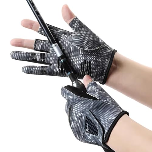 Adult Half-Finger Fishing Gloves - Paddling Sailing Kayaking Hiking Cycling