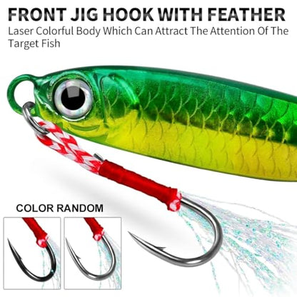 Weighted Swimbait Hooks with Twist Lock,Weighted Fishing Hooks for Soft Plastic Worm Lures Freshwater Saltwater Fishing 1/16 7/64 3/16 1/4 5/16oz - size: 25G/0.88OZ-10PCS with Box
