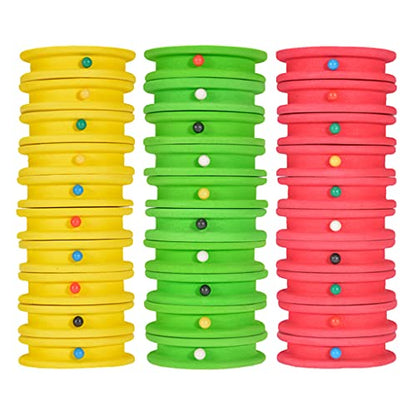 10Pcs Fishing Rig Winders Line Leader Winder Spooler EVA Plate Hook Storage Tackle Tool Spooler Machine Part