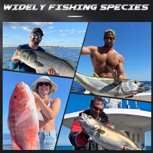 GOTOUR Jointed Swimbaits, Easy Catch Fishing Lures for Bass Trout Crappie | Wiggling Vibrating Rattling Gurgling for More Bites, Heavy-Duty Dyneema Fiber, Slow Sinking, Fresh & Saltwater Fishing Baits - color: D1-9.5"-5.6oz