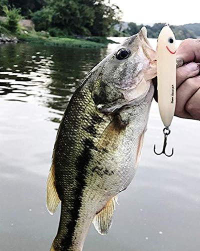 Heddon Heddon Super Spook - color: Red Head, size: Super Spook Jr (1/2 oz)