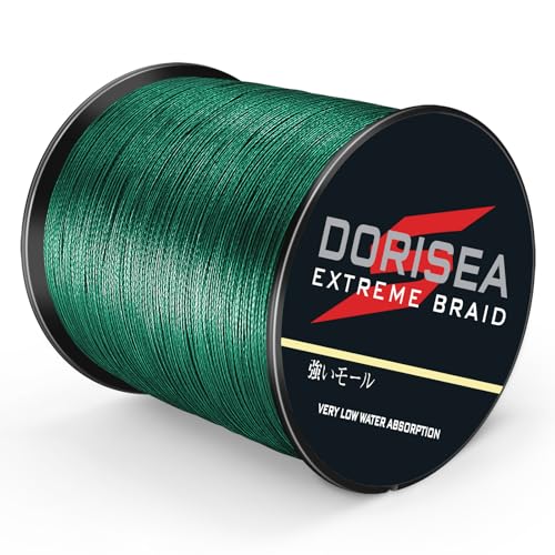 Extreme Braid 100% Pe Moss Green Braided Fishing Line 109Yards-2187Yards 6-550Lb Test Fishing Wire Fishing String Incredible Superline Zero Stretch - size: 100m/109Yards 150lb/0.68mm(8Strands)