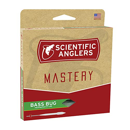 Scientific Anglers Mastery Bass Bug Taper Fly Line - color: Frog Green / Shad Blue, size: WF-7-F