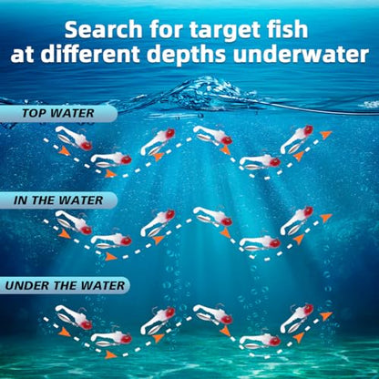 RYACO Soft Fishing Lures, Pre-Rigged Jig Soft Plastic Fishing Lures with Reflective Spinner, Paddle Tail Swimbaits for Bass Trout Walleye Crappie Fishing Jigs, 5PCS