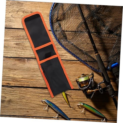 Holibanna Large Capacity Thickened Oxford Fabric Fishing Gear Bag with Integrated Pliers Holder Tackle Organizer for Fishing Camping Travel Portable Soft Bait Storage