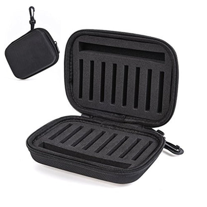 Toasis Fishing Lure Storage Wrap Bag Spinner Baits Wallet Case Black Color