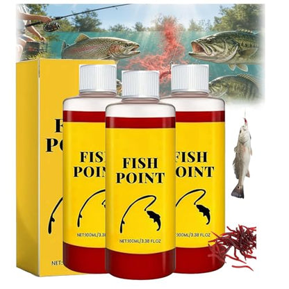 Concentrated Fish Attractant Liquid,Red Worm Liquid Spray,Powerful Fishing Bait Scent Attractant,Fast-Acting Red Worm Bait Additive for Freshwater Fishing,Enhances Scent & Improves Bite Response - color: Yellow+Yellow+Yellow