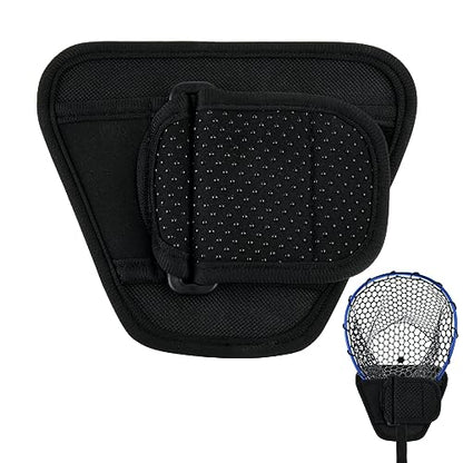 Cosmos Fly Fishing Net Holster - Adjustable Belt-Mounted Fish Landing Net Holder for Fishing Gear & Racket, Hands Free Waist Holder for Dip Netting Accessory