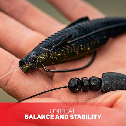 6th Sense Flush 5.2 Soft Jerkbait – Realistic Fin Details, Keel-Style Belly, Built Weed Guard – 5.2inch (8/pk) - Made in The USA (Ghost Ice Minnow)