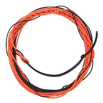 Maxcatch Tenkara Tapered Fly Fishing Line Braided Furled Line 11/12/13ft - color: Tenkara Line Orange/Black, size: 11ft