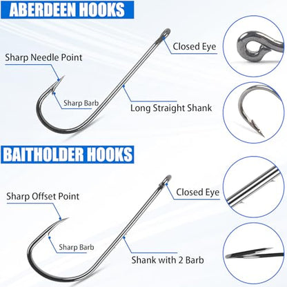 215pcs Fishing Bobbers Hooks and Sinkers, Beginners Fishing Tackle Kit | Basic Handy Fishing Tackle Box Kit for Artificial and Live Baits, Trout Panfish