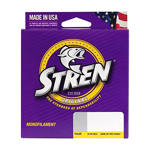 Stren Original Monofilament Fishing Line - color: Hi-Vis Gold, size: 300yd, style: 12lb | 5.4kg