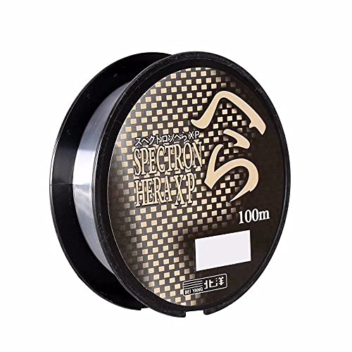 Fishing Line 100m Transparent Mainline Bass Fish Carp Fish Japan Material Tippet Fishing Tackle - color: Number 0.4 (0.104mm)