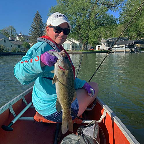 Bassdash ALTIMATE UPF 50+ Women’s Fishing Gloves UV Sun Protection Fingerless Gloves for Kayaking Paddling Hiking Cycling Driving Shooting Training - color: Gradient Purple, size: X-Small