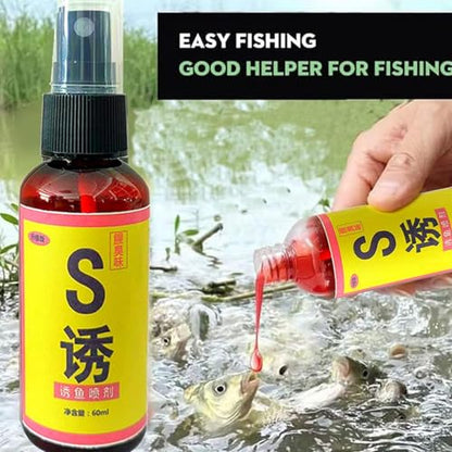 Fish Attractant Spray - Freshwater Bass Lures, Easy-to-Use Liquid Attractant | Fish Scent Enhancer, Crappie Fish Attractant, Long-Lasting Fish Attractant, Fishing Bait Spray for Carp Crucian Carp
