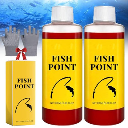 Concentrated Fish Attractant Liquid, Red Worm Liquid Spray, Fast-Acting Red Worm Formula, Fish Attractant Spray 100ml Freshwater Fishing Bait Additive, Enhances Scent & Improves Bite Response - color: 2 Pcs
