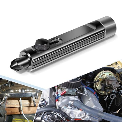 Camoo Brake Line Deburring Tool, Internal/External Tubing Deburring Tool, Rimming & Deburring Tool for 3/16" to 1/2" Tubing, Fit for Brake, Fuel, Transmission and Coolant Lines.