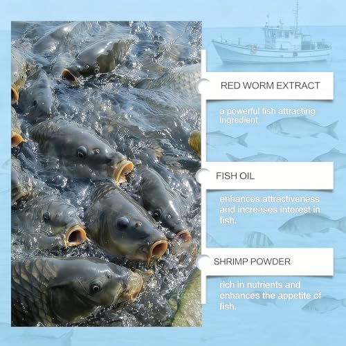 Red Worm Liquid Spray,Fish Attractant Liquid, Bait Attractant Scent for Fishing, Enhances Fishing Lures & Baits - color: 1PC
