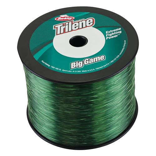 Berkley Trilene Big Game Monofilament Fishing Line - color: Green, size: 650yd, style: 20lb Test