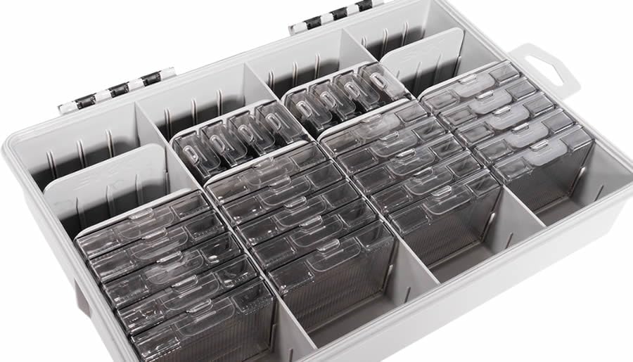 BKK OCD Tackle Storage Starter Kit (1 Box, 20 Medium & 8 Small Boxes)
