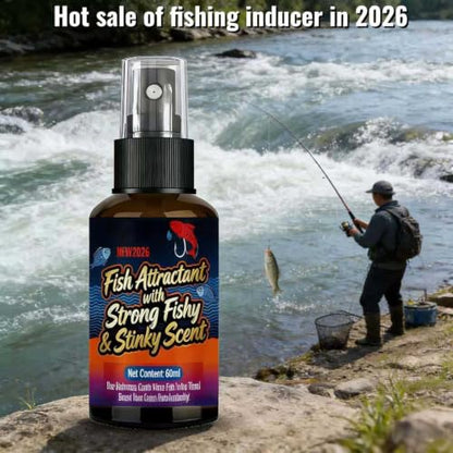 Fish Attractant Spray,60ml Lures Liquid Additive with Fishy Stinky Scent,Fish Attractant Liquid | for Reservoirs Lakes Rivers Sports Outdoors Trout Cod Carp Bass