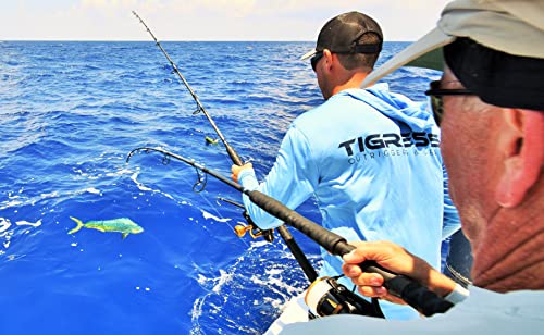 Tigress 88157-1 Five Banger Rod Holder for Fishing Rod, Bent Butt for Big Game Fishing Such as Shark, Wahoo, Mahi Mahi, Tuna or Sailfish