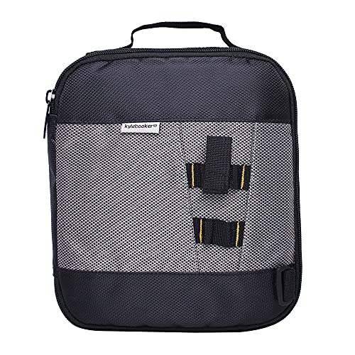 Kylebooker Soft Plastic Bait Storage Binders Organizer Saltwater Fishing Lure Leader Wallet Tackle Binder Bag - color: Black