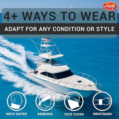 LUCKY CRAFT SW FlashMinnow 130MRS, 653 Super Glow OB Sexy Smelt, Saltwater Fishing Lures, Jerkbait Surf Fishing Gear, Halibut and Bass Lures, Sinking Topwater Lure with Neck Gaiter