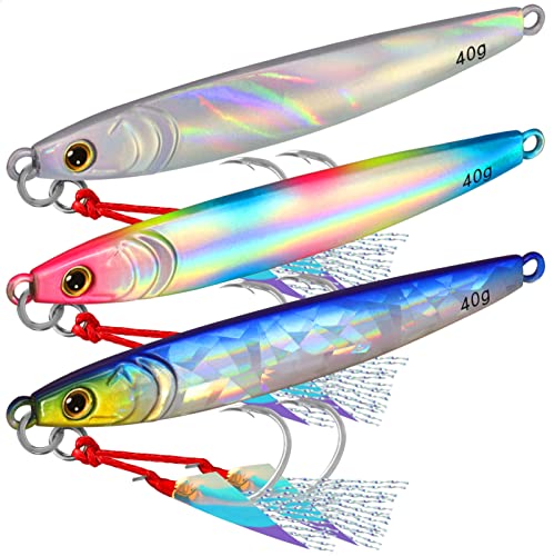 TRUSCEND Vibespinner Easy Catch Fishing Lures with BKK Hooks, Tail Spinner Baits with 4 Actions, Vibrating Swimming Flashing & Jigging for More Bites, Spoon Lures for Bass Trout Crappie Walleye Pike - color: E-1.4oz-3.4"
