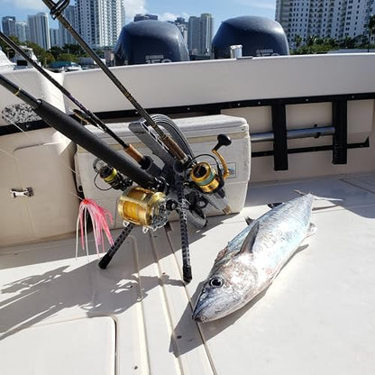 Rod-Runner Fishing Rod Rack - Express 3 Fishing Rod Carrier - Gray