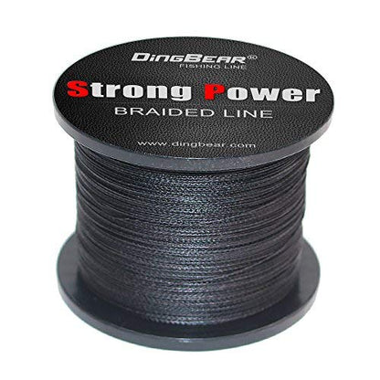 437Yd-5000Yd Super Strong Pull Generic Braided Fishing Line Fish ing Lines FishLines FishingLine - color: Black, size: 109Yd/ 100m 135LB/0.60mm