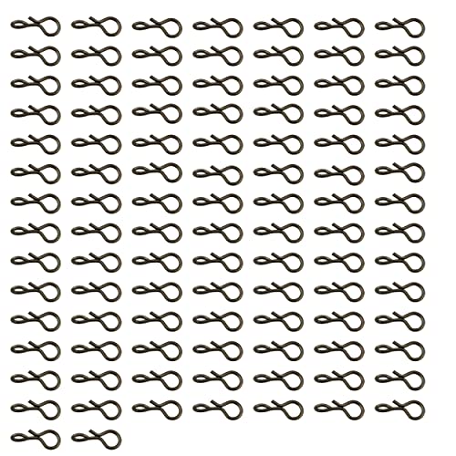 100PCS Quick Fly Fishing Snaps Stainless Steel No Knot Fast Snaps Quick Lure Change Clips Fast Snaps Fly Fishing Snap No Knot Snaps Quick Change Connect Snap, Silver