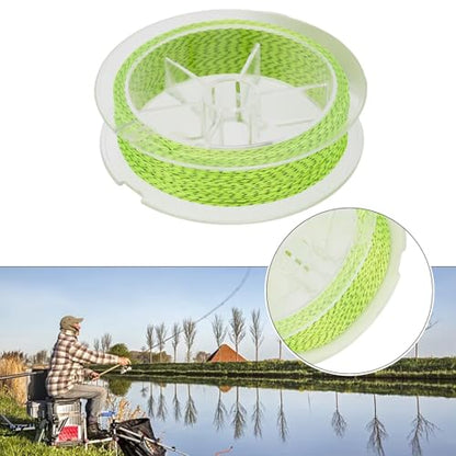 FABULETTA Dacron Fishing Line Backing Polyester Fly Line Low-Stretch Dual-Color 50m for Trout Salmon 20lb 30lb Strength - size: C
