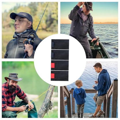 Fishing Spool Belt Fishing Bag for Protection 4X | Wear-resistant Reel Protection Belt Band, Tackle Ties, Outdoor Equipment for Anglers - size: LL