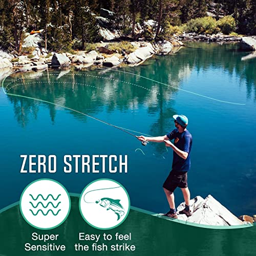 Piscifun Fly Line Backing, Braided Fly Backing Line - color: White, size: 20lb/100yd