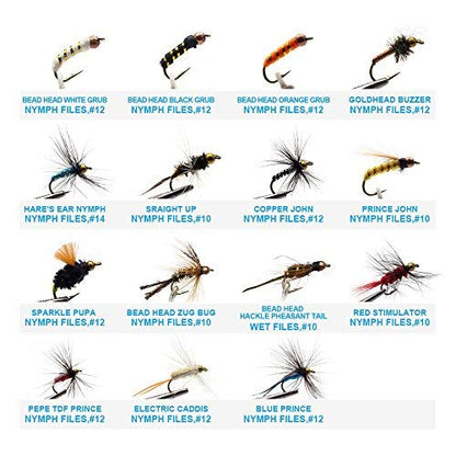 YZD Best Selection Flies Box - color: 120pcs Deluxe Box