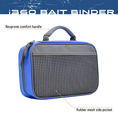 FROGG TOGGS Bait Binder, Fishing Tackle and Bait Storage, Salt Water Resistant Soft Sided Tackle Bag