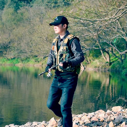 2Pcs Telespoic Fishing Rod and Reel Combos with Spinning Reel and Necessary Lure Accessories Portable Carrier Bag for Saltwater Freshwater