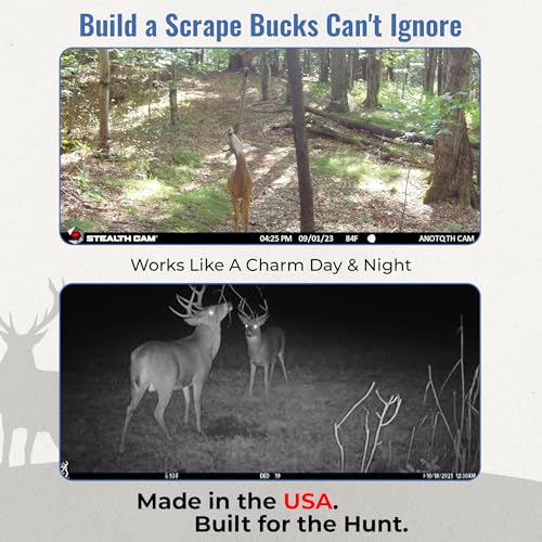Buck Fever Forehead Gland – Syntheticly Formulated Buck Lure & Deer Attractant (not just Limited to Whitetail Deer) for Mock Scrapes, Licking Branches - Year-Round Hunting Scents - size: 1 Gallon