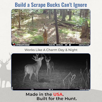 Buck Fever Forehead Gland – Syntheticly Formulated Buck Lure & Deer Attractant (not just Limited to Whitetail Deer) for Mock Scrapes, Licking Branches - Year-Round Hunting Scents - size: 8 oz