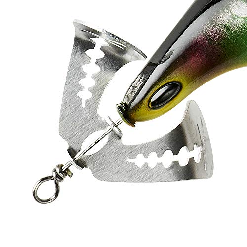 Arbogast Buzz Plug 1 oz Fishing Lure - color: Perch, size: Junior 2 3/8 in, 5/8 oz