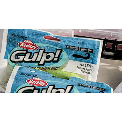 Berkley GSSM Gulp - color: Glow, size: 4"