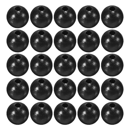 M METERXITY Glow Fishing Beads - Plastic Luminous Round Bait Egg Lure Rig Apply to Outdoor Tackle Tool - size: 8mm