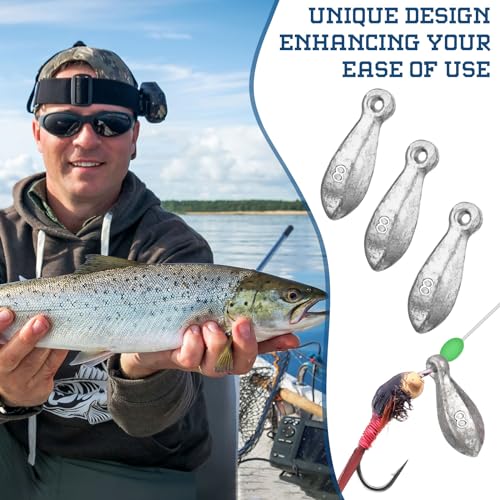 18 Pcs Bank Sinker Fishing Sinkers Weights Bank Weights for Ocean Saltwater Freshwater Surf Bass Catfish Fishing Casting Gear Tackle - size: 8 oz