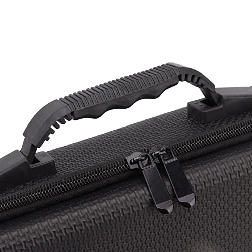 Fishing Rod Case, Large Capacity Multifunctional Waterproof Fishing Rod Bag Built in Shockproof Foam Padding, Fishing Tackle Bag with Detachable Adjustable Shoulder Strap for Travel Gift for Men Dad