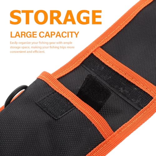 Multi-function Oxford Fishing Gear Bag Waterproof Tackle Storage Binder Soft Lure Tool Organizer Portable Carry Bag for Fishing Trips