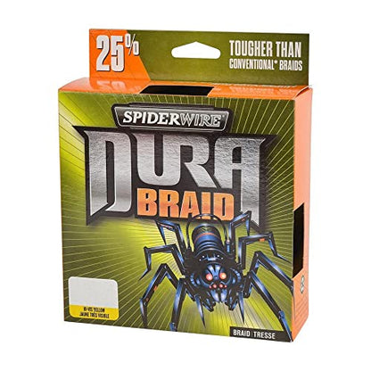 SpiderWire DuraBraid Braid Fishing Line - color: Hi-Vis Yellow, size: 30lb - 500yd